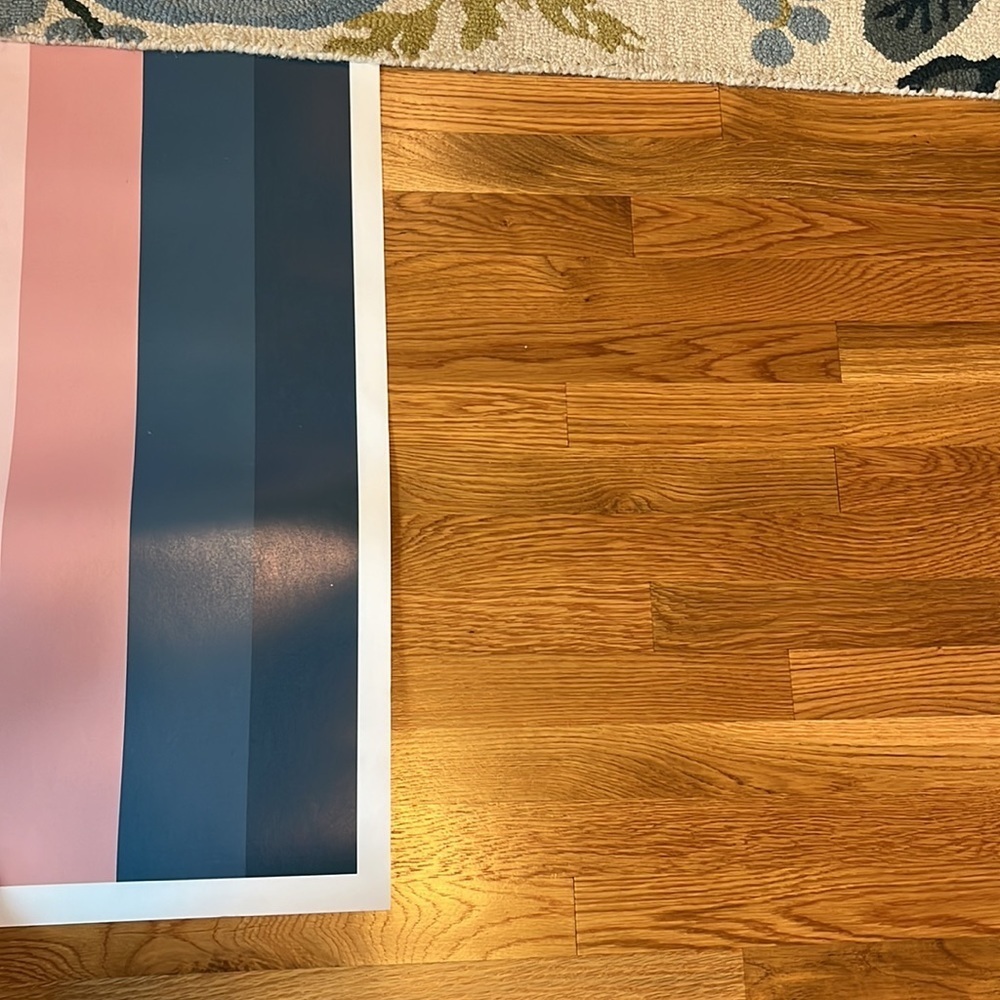 New Urban Outfitters Poems Retro Sunset Multi 30 x 40 Print - Picture 7 of 8